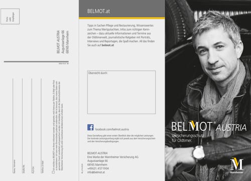 Broschüre - BELMOT Versicherungsschutz für Oldtimer.